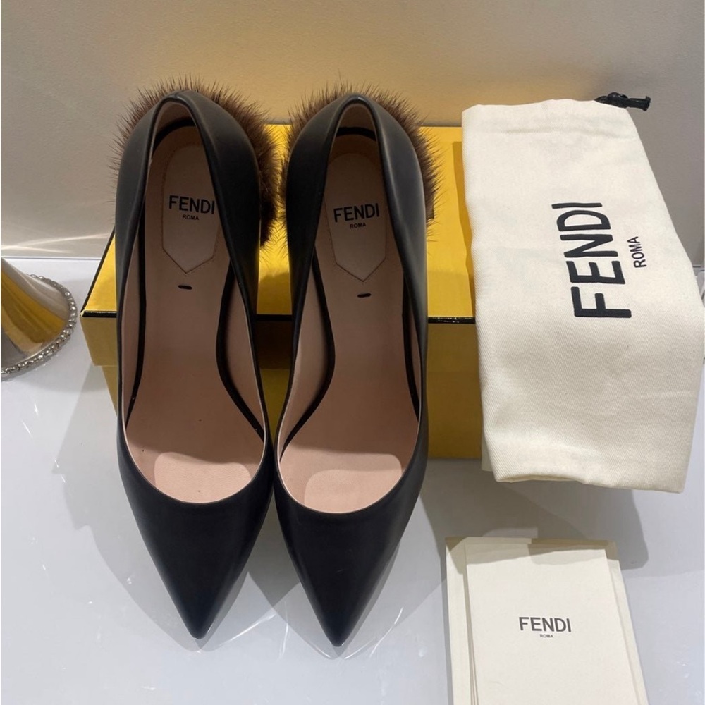 Fendi Pump Duo Mink Fur